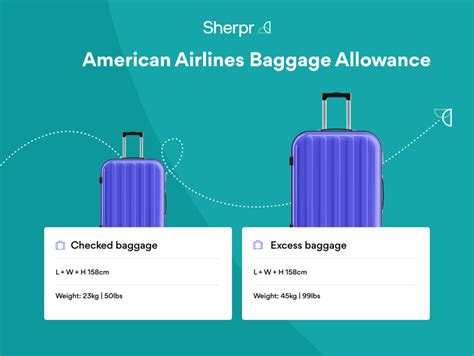 american airlines maximum baggage weight